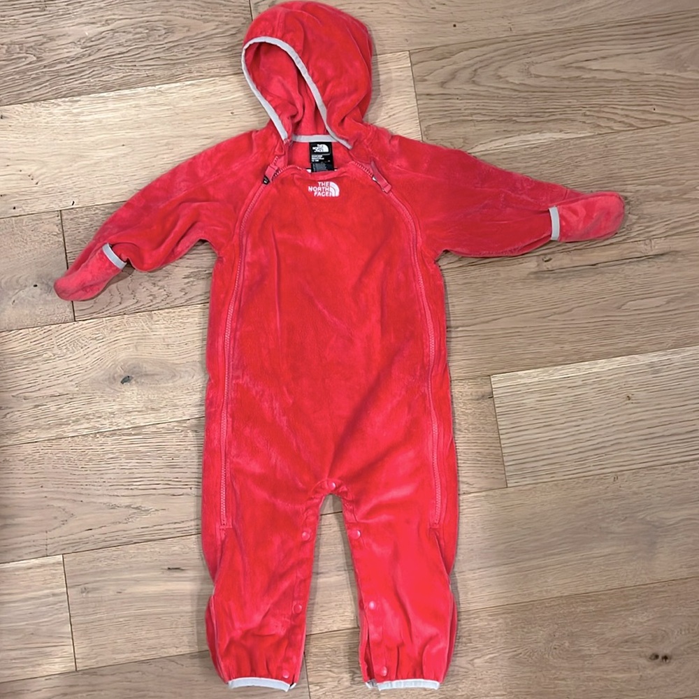12-18M Patagonia fleece bunting onesie